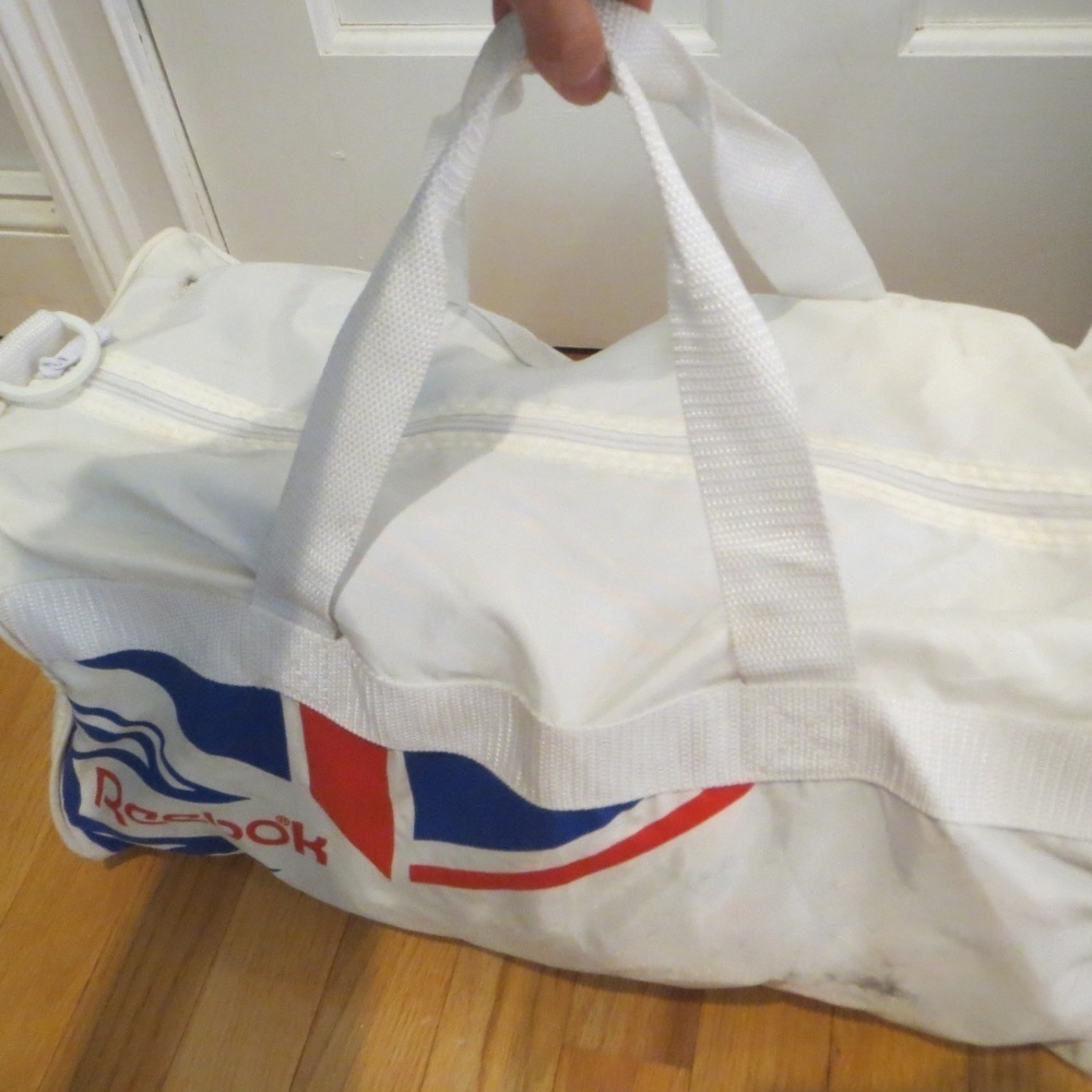 Vintage 80s Reebok Gym Duffel Bag